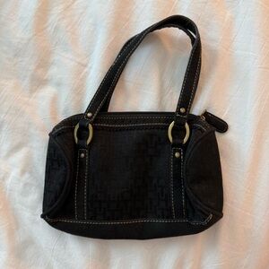Y2K Tommy Hilfiger logo patterned Wrist/arm purse